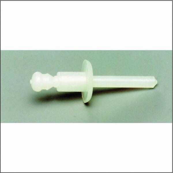 Gesipa Plastic Rivets, 4x8F-PLASTIC (1455337) Blind Rivets; 3/16 Inch, (.197 Inch), (.020-.197 Inc